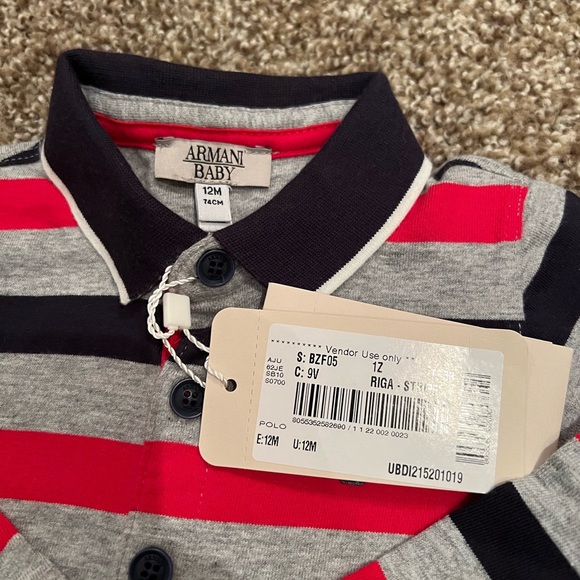 Armani Baby Outfit 12M - NWT - Picture 3 of 8